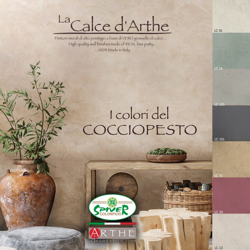 Coccio Pesto Decoratief effect Spiver