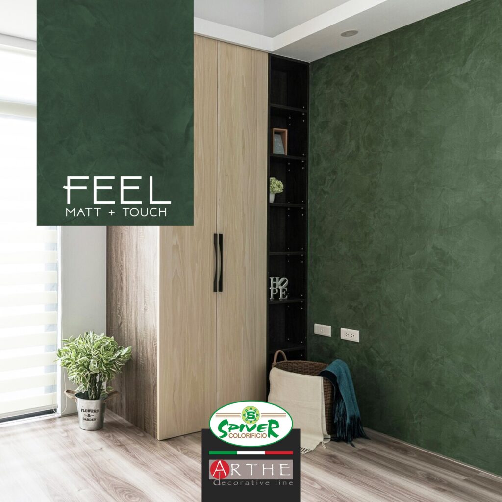 Feel spatolato decoratief effect Spiver