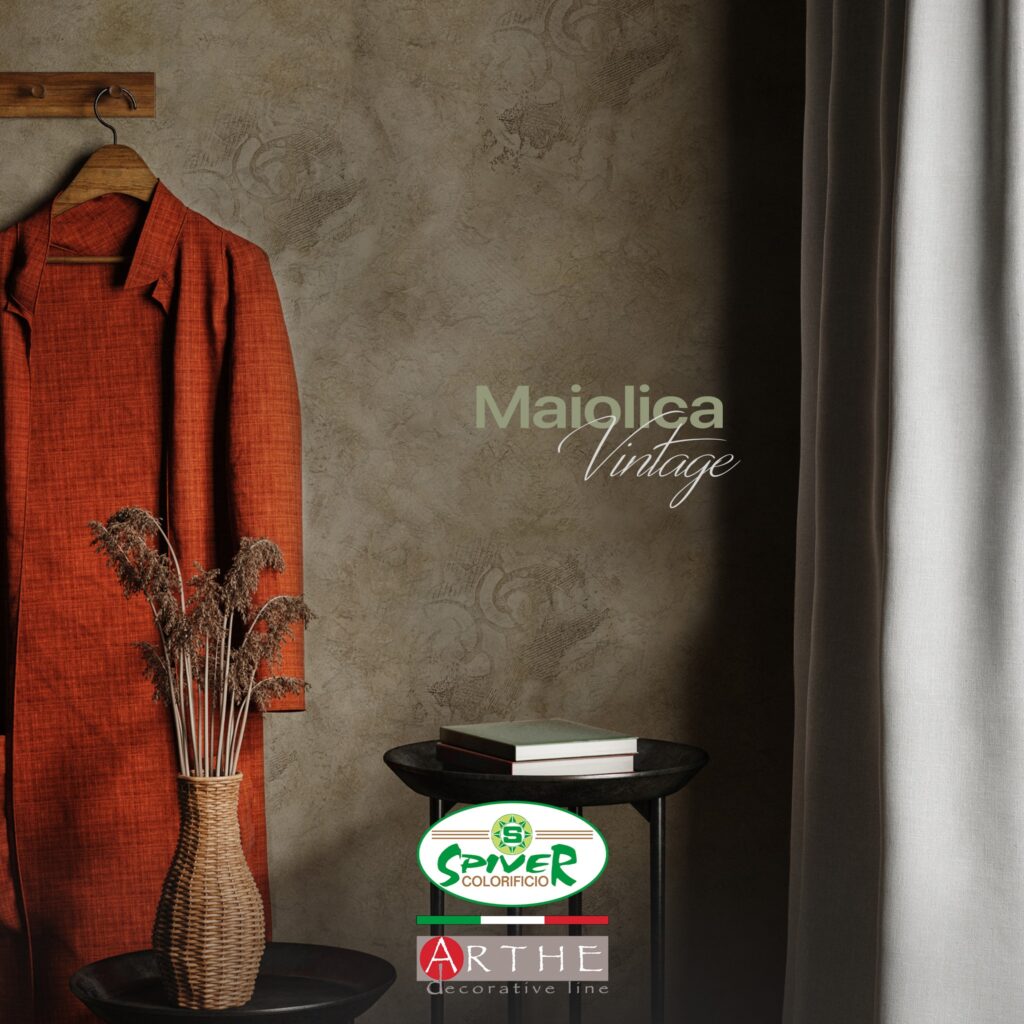 Majolica Vintage decoratief effect Spiver